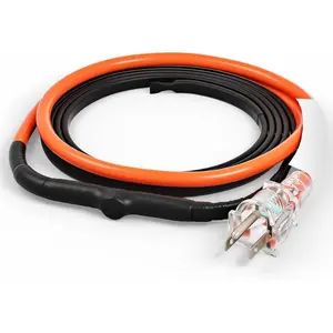 VEVOR Self - Regulating Pipe Heating Cable, 9FT 5W/FT Heat Tape for Pipes Freeze Protection, Water Pipe Heat Cable with Built - in Thermostat Protects PVC Hose, Metal and Plastic Pipe from FreezingVEVOR Super Brand Day