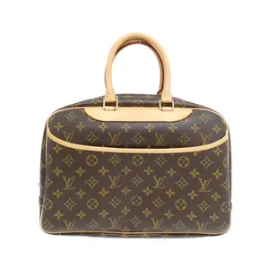 Pre-owned Louis Vuitton Canvas Tote Bags Monogram Bowling Vanity Bag