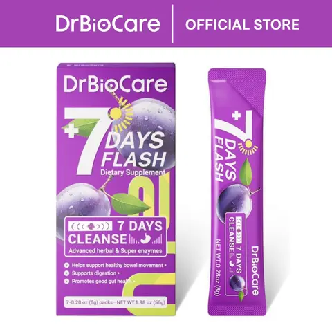 【Crazy Viral】DrBioCare Colon Cleanse Supplement, 7-Day Digestive Support Series, Supports Gut Health & Bowel Regularity