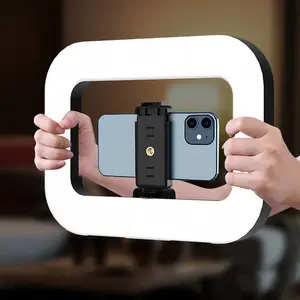 Multi-Purpose Handheld Ring Light, USB Rechargeable, Portable Phone Live Stream Lighting, Selfie Lamp, Photography Accessories, Cellphone