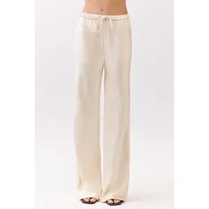 Satin Drawstring Pant