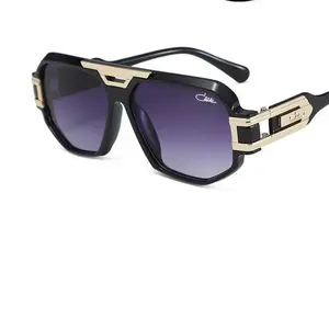 CAZAL Legends 675 Sunglasses 4 Color Options Gray Lenses Iconic Hip Hop Eyewear Trendy Sunglasses for Men Women TikTok Hot Sale
