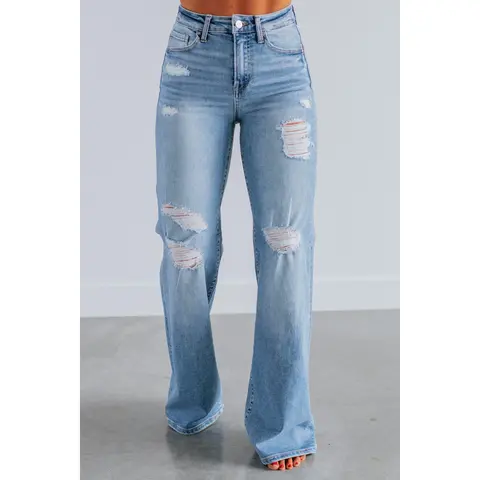 Kimora Risen Jeans - Medium Wash