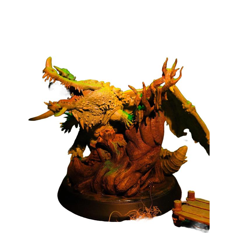 Witches of Sommar Marsh Dragon Boss 3D Miniature Resin Print Fantasy ...