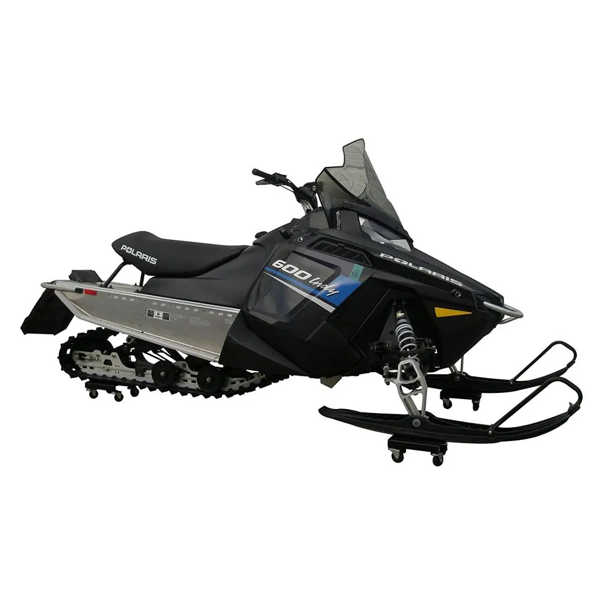 Shop Tuff STF-1500035D Flat Top Snowmobile Dolly - 3-Piece Set, 1500 lbs Capacity, 2 Dollies with 2 Casters for Moving Furniture