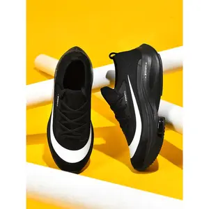 Ultra-Light Cushioned Running Shoes, Knitted Running Shoes, Shock-Absorbing Marathon Sneakers, Unisex Professional Sports Shoes, Comfortable Casual Hiking Boots