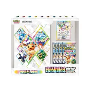 Pokemon Terastal Festival Espeon EXCLUSIVE w/ Binder Special Collection Promo Korean