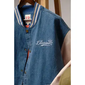 12 SELVEDGE DENIM VARSITY