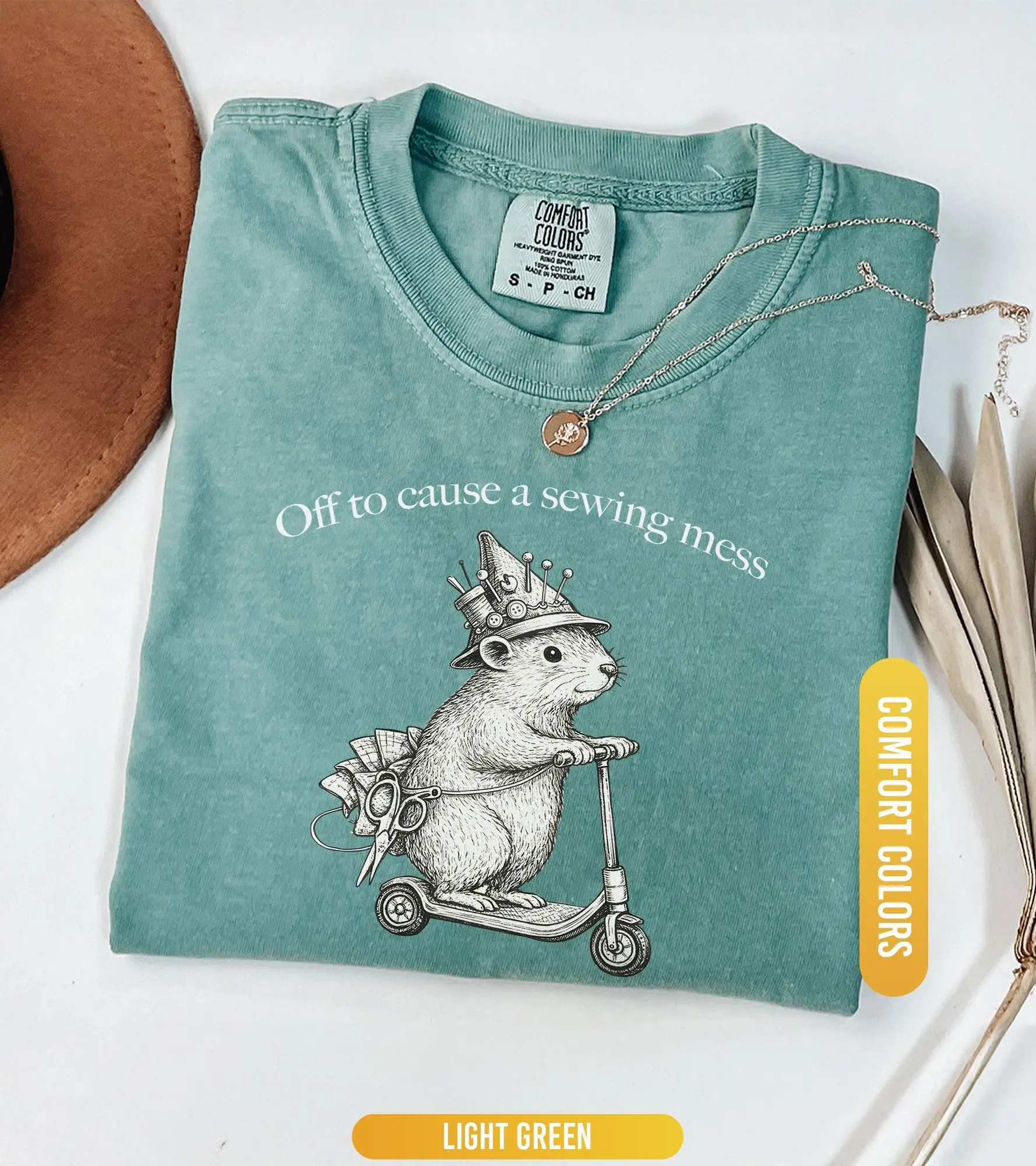 Comfort Color Funny Sewing Shirt Off To My Sewing Room Tee Quilter Gift For Women Seamstress Gift Sewing Lover Shirt Fabric Lover T-Shirt Crafty Grandma Mom Gift