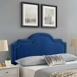 Modway Belinda Performance Velvet King/California King Headboard in Navy