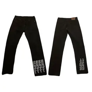 VINTAGE OSYS LEVI DENIM - Black / White