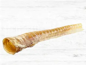 Home Range Natural Beef Trachea Crunchy Dog Treat, Pet Snack for Dogs