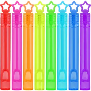 The latest set of 24 mini bubble wands, star-shaped, does not include bubble solution. Perfect for party favors, piñata fillers, surprise gift bags, games, and classroom rewards. Suitable for both boys and girls Numbers Marquee Mosaic Light-Up