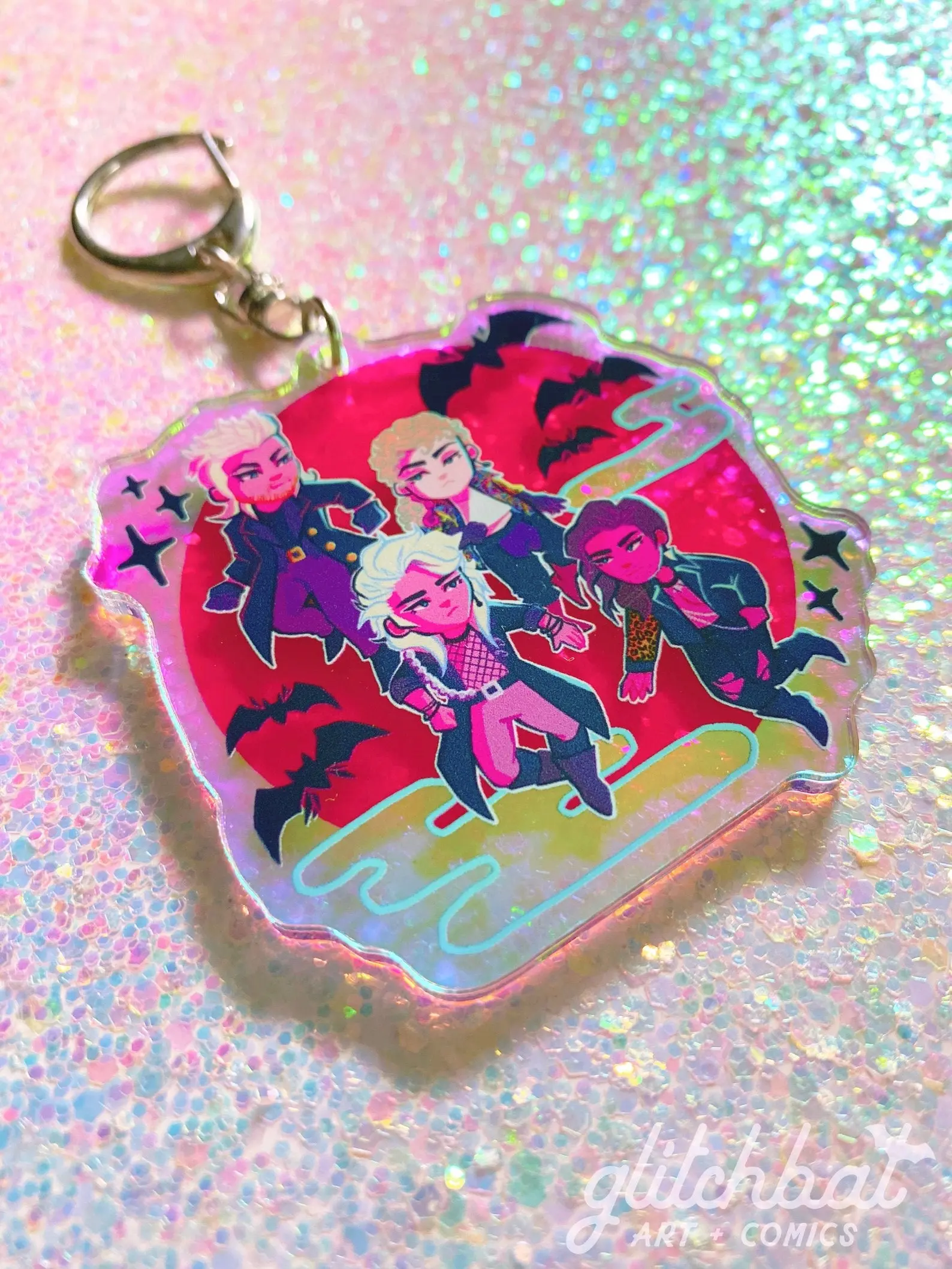 80s Horror THE LOST BOYS Acrylic Keychains, Perfect Gift for Fans & Collectors, Halloween gifts