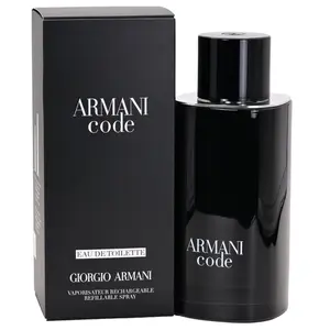 Armani Code (refillable) by Giorgio Armani cologne for men EDT 4.2 oz New in Box