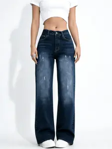 Women's straight leg jeans    Lengthen Your Legs Instantly   Flattering Fit   Sculpted Cut    Never Lose Shape