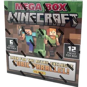 Panini 2024 Minecraft Mega Box collectible trading cards