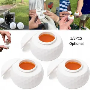 Golf Shots,Golf Ball Shaped Shot Glass Set,Unique and Funny Gifts For Dad, Husband, Golfers and Men. Golfer Christmas Gift