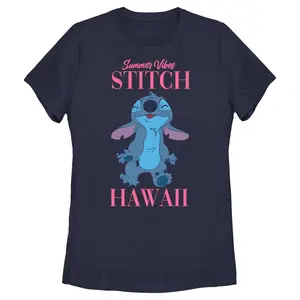 Women's Lilo & Stitch Summer Vibes Stitch T-Shirt
