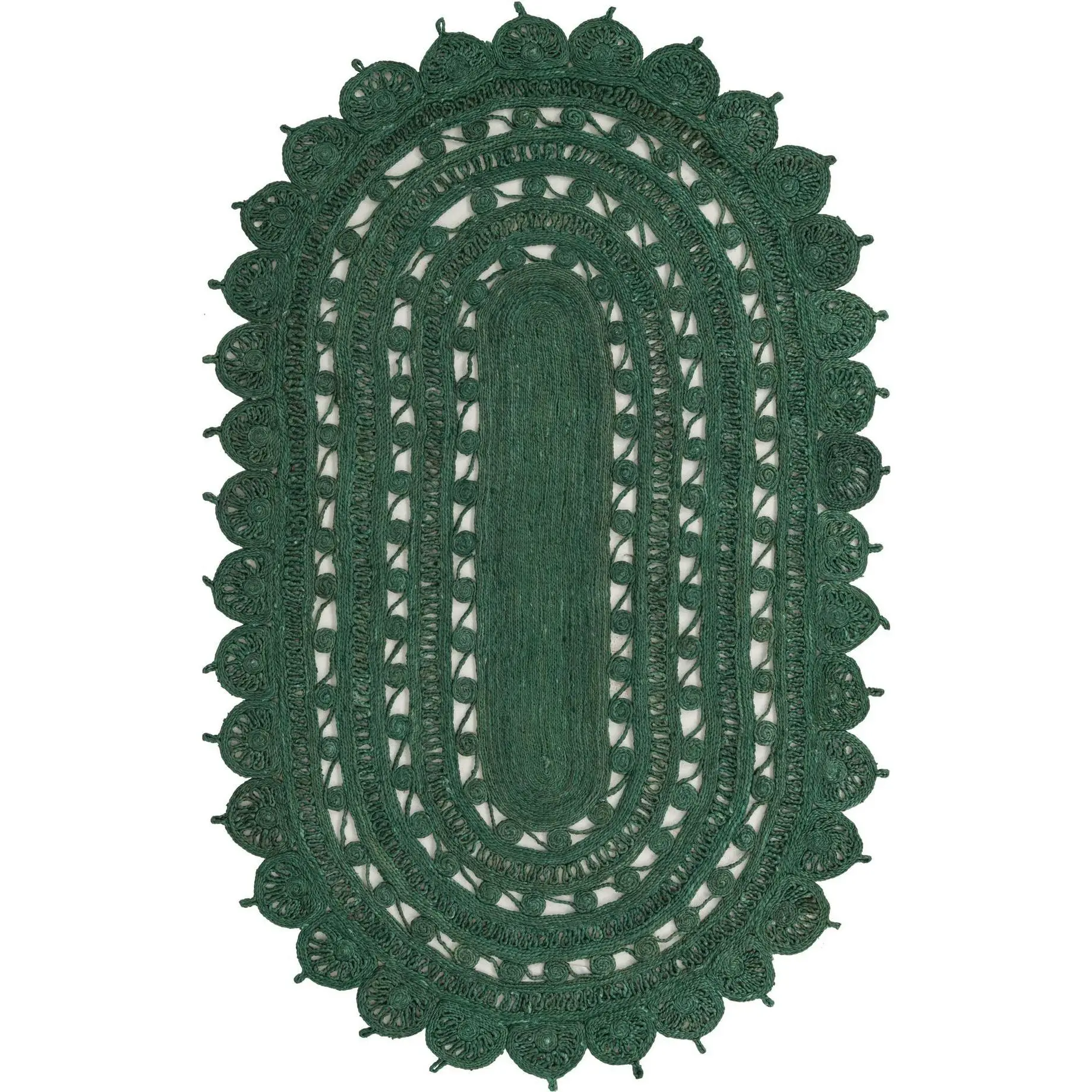 Hunter Green 5' 1 x 8'