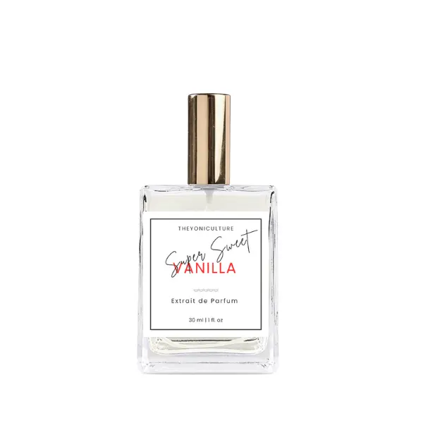 TheYoniCulture Sweet Vanilla Bean EXTRAIT Parfum Perfume 30ml Clean Sweet Gourmand Scent Profile with Burnt Sugar & Vanilla Bean & Musk Notes