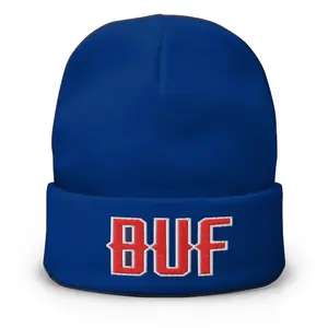 Buffalo Football Retro BUF Winter Beanie Cap Hat
