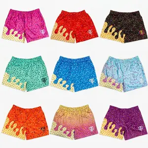 UNREAL 9-PACK DRIP: Baseball Lifestyle 101 Ice Cream Mesh Shorts Collection – The Viral Waffle Cone & Sprinkles Series – Summer Streetwear Essentials. Tks