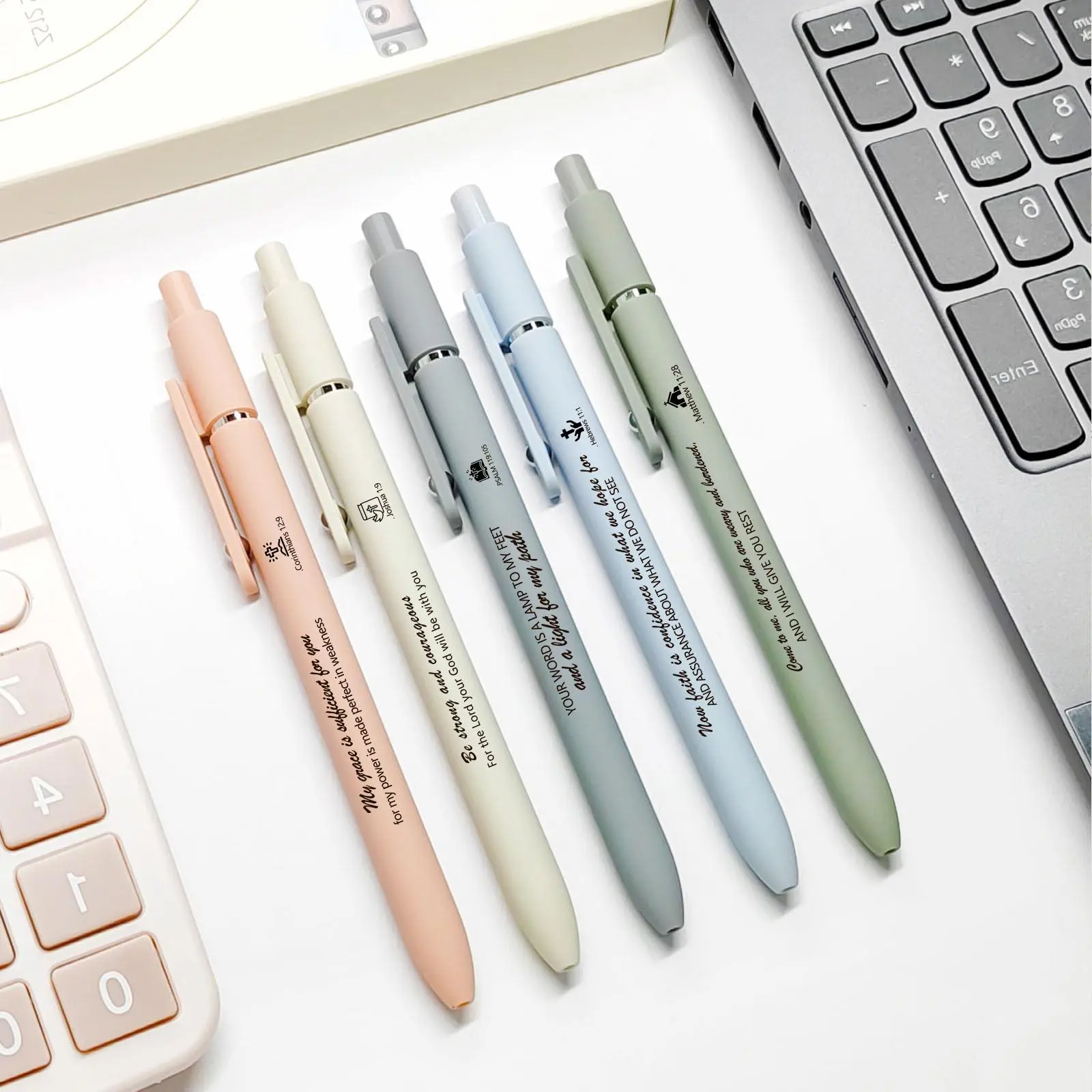 Creative Gel Pen for Expressive Writing, Smooth Writing Pens, Quick-Dry Retractable Medium Point, Nurse Aesthetic Gift for Study and Worship, Daily Use, Stationery Office Supplies