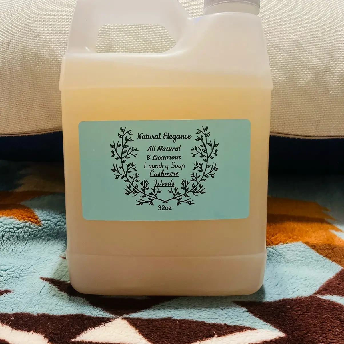 Natural Elegance  All Natural Highly Fragrant Liquid Laundry Soap