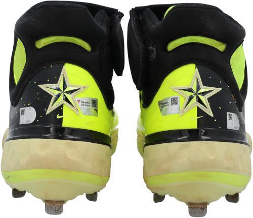 Pete Alonso New York Mets Game-Used Black and Yellow Nike Cleats vs. Atlanta Braves on June 23, 2025 - Fanatics Authentic Certified