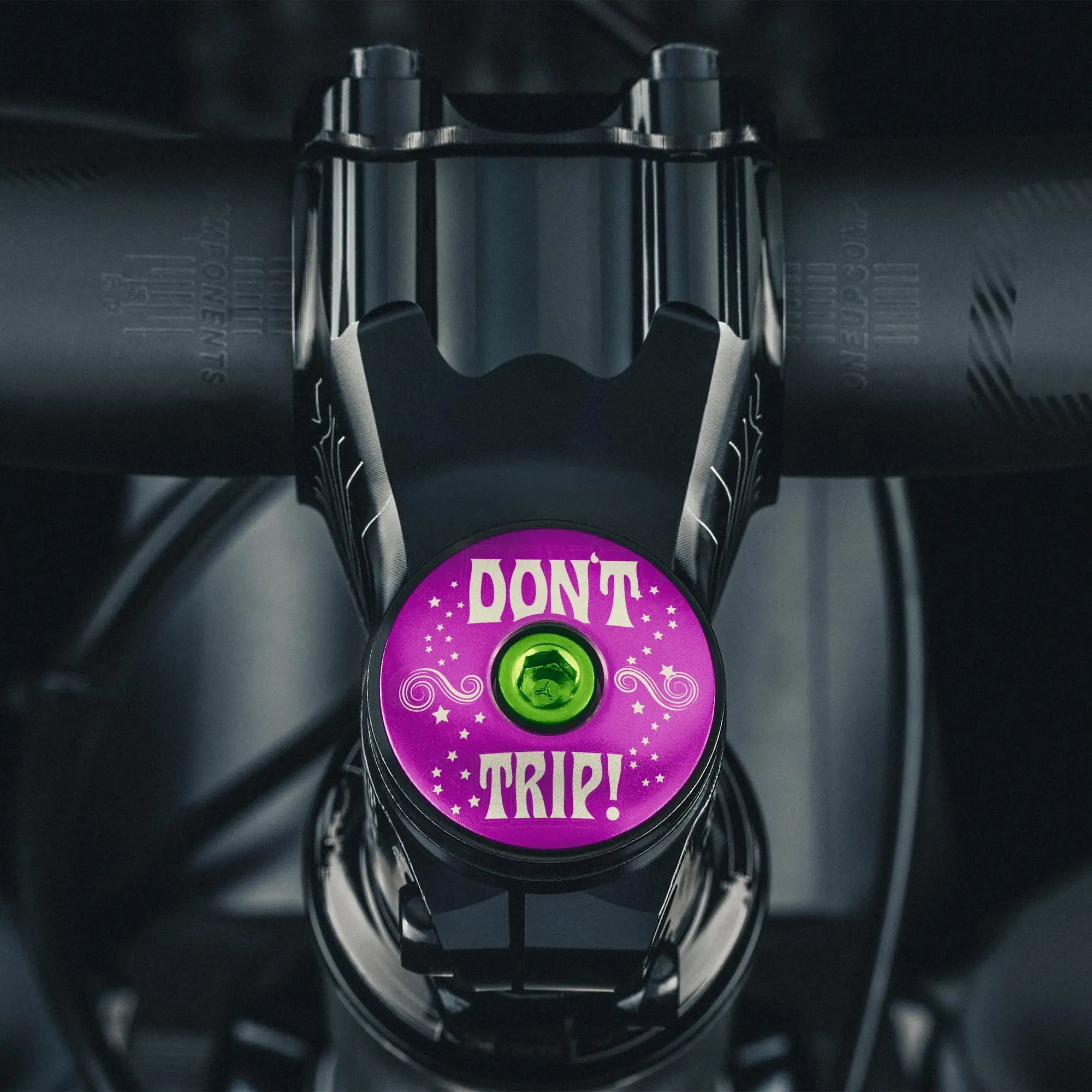 Don't Trip Bicycle Headset Cap