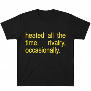 Heated Rivalry Cotton Graphic Shirt featuring Shane Hollander and Ilya Rozanov in Y2K Fashion for Hockey Fans Trending Gift