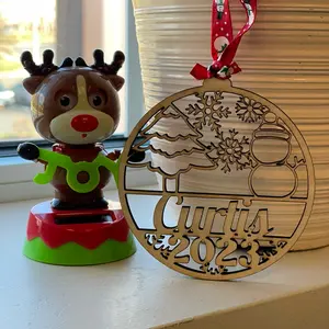 Custom Handmade Wood Ornament