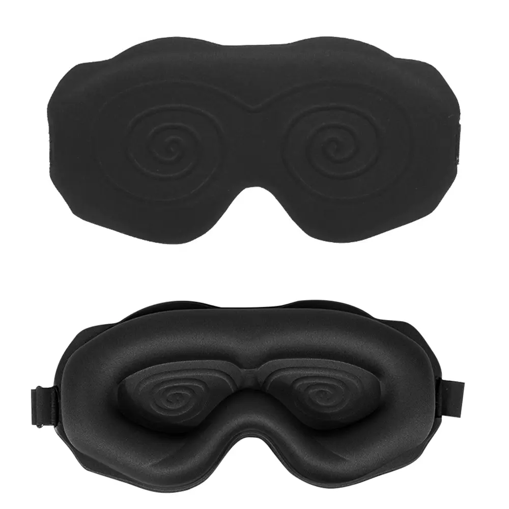 Sleep Mask for Men Women, 3D Soft Sleeping Mask for Side Sleepers, Zero Pressure Lash Extensions Eye Cover Shade for Airplane Travel Essentials, Breathable Blackout Eye Mask