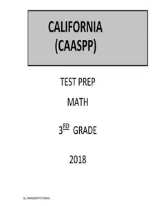 USED-3rd Grade CAASPP Test Prep: California Assessment of Students Performance and Progress by Mr Mark Shannon (Paperback)