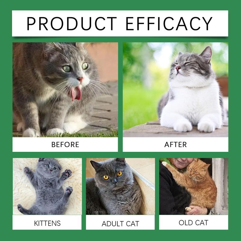 Pet cat multivitamin tablets - Cat vitamin and mineral nutritional supplementlitter pellets, spray, litter tray, litter box, removal