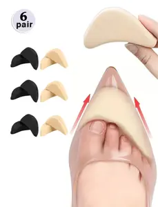 Complete 1-Pair High Heel Comfort Pad Set – Adjustable Toe Fillers, Forefoot & Heel Grips, Non-Slip Inserts for Ultimate Foot Comfort – Foot Comfort Essentials, Adjustable Heel Pads, Nonslip Inserts