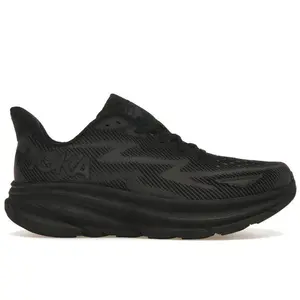 Hoka One One Men's Clifton 9 Triple Black Running Shoes, from StockX