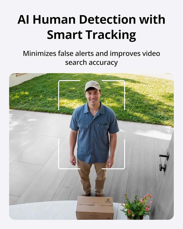 Outdoor Porch Light Camera, 4K Wi-Fi Security Cam with AI Human Detection, Pan & Tilt, Dusk to Dawn, 2-Way Audio, Cloud/SD Storage, Wall Lantern Sconce Camera for Porch, Garage, Patio, Doorway