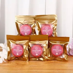 5 pcs, Premium Rose Shower Steamers, Individually Wrapped Shower Steamers, Natural Essential Oil Shower Steamers, Handmade Bath Steamers, Shower Steamer Tablet, Shower Aromatherapy, Gift for Girlfriend, Birthday Gift, Spa Gift, Rose scent,