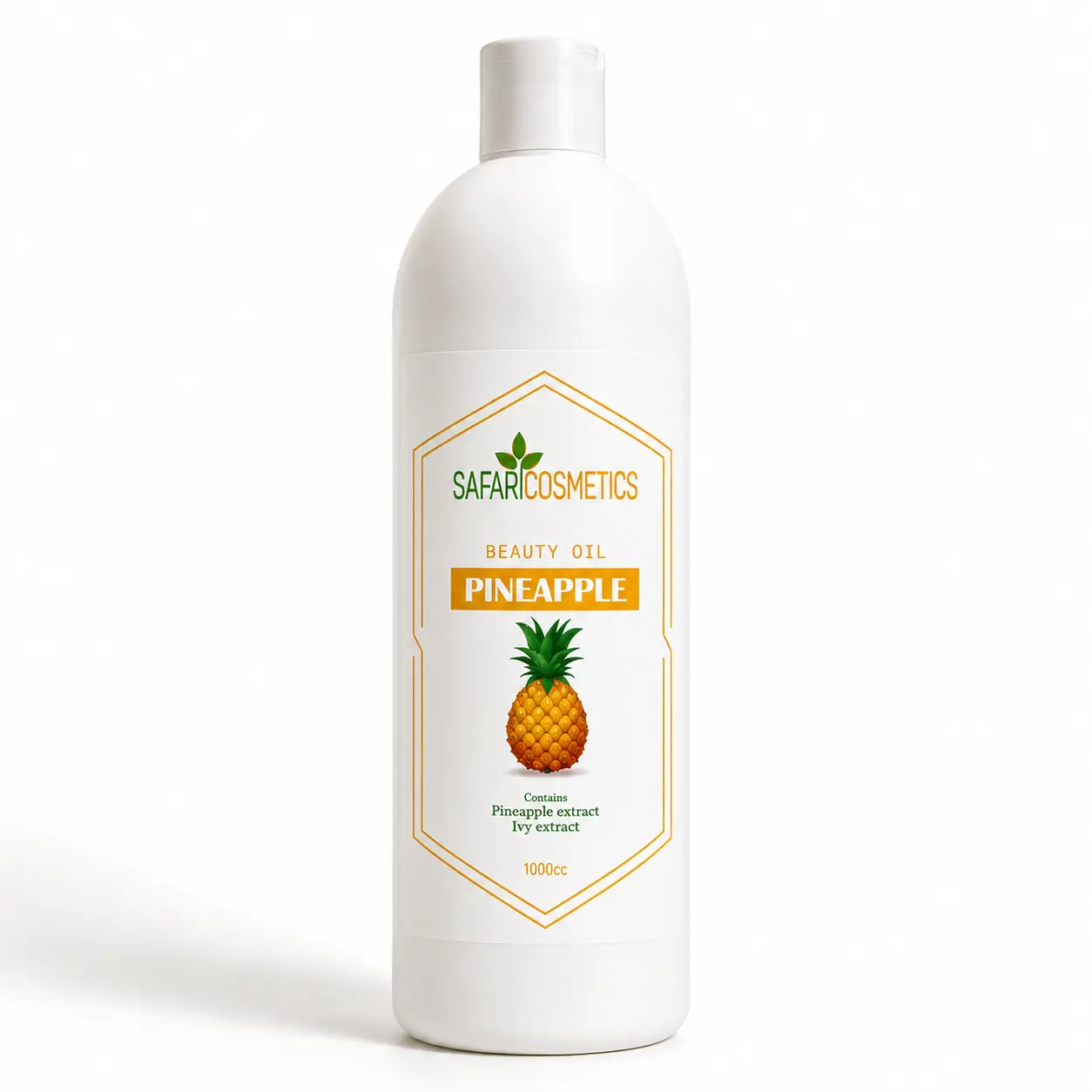 Pineapple Body Massage Oil for Hydration and Skin Softening