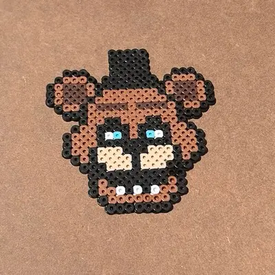 Making Fnaf with Perler Beads TikTok Shop