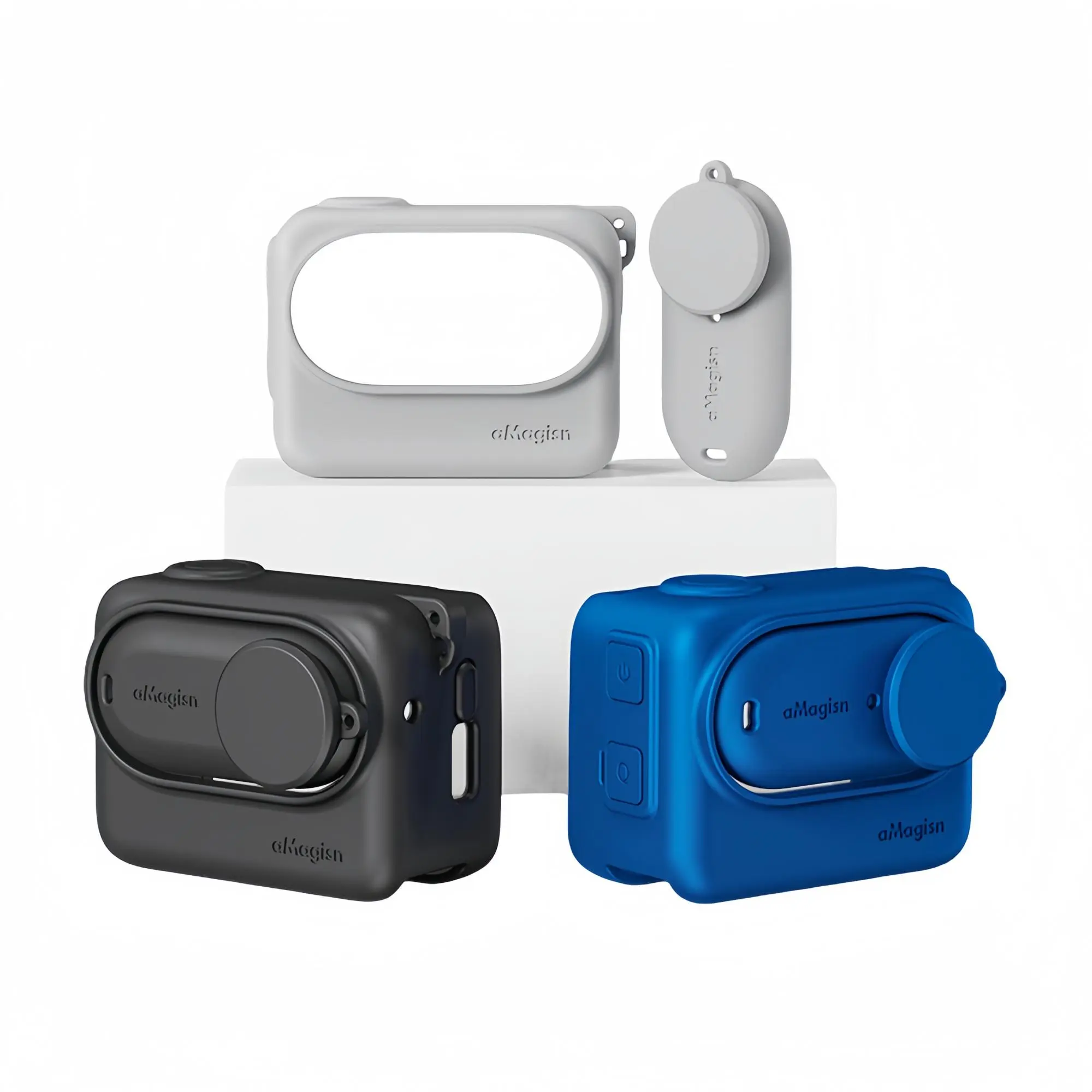 Silicone Protective Case for Insta360 GO3S & GO3, Camera Protective Case, Camera Accessories for Photography Enthusiasts, Protection