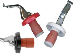 Flip Top Bottle Stopper with Airtight Seal, Wine Bottle Stopper Fits Standard Bottles, At Home Bar Accessories for Bars, Wine Stopper Set of 3