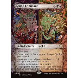 Grub's Command (340) - [Showcase] Lorwyn Eclipsed (ECL)