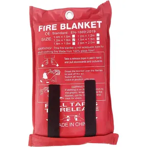 Fire Blanket Large 70 * 78 Inches - Fibreglass Fire Retardant Blanket - A-Grade  - Fire Suppressant Blankets -  - Rescue Tool for  Kitchen -  Wrap - Thermal Sheet