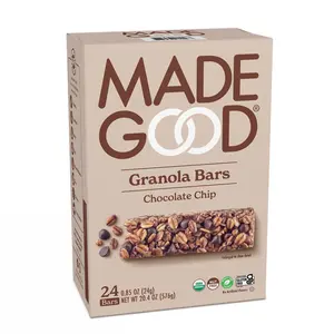 MadeGood Chocolate Chip Granola Bars, 0.85 oz, 24 pk.
