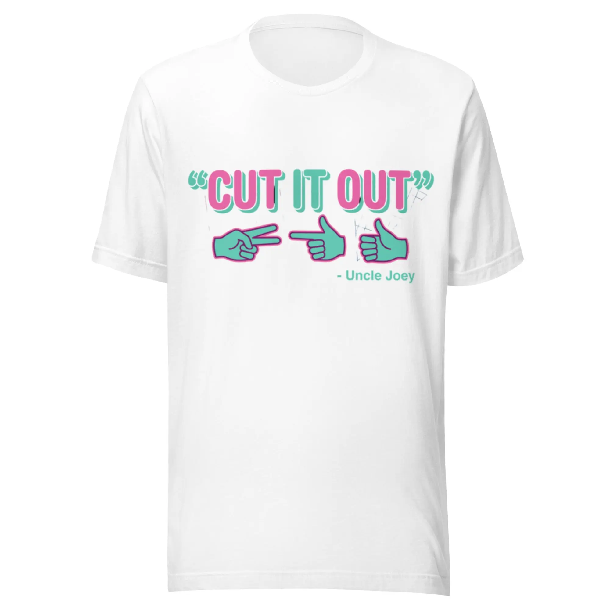"Cut It Out" - Retro 90s Comedy Catchphrase T-Shirt
