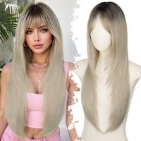 Ash blonde ombre