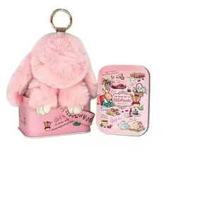 Standard version of Bunny Lulu keychain (no box)! The first choice for Christmas, New Year, and back-to-school gifts, it is a reliable option for holiday presents and school bag accessories (unboxed version) and Easter gifts